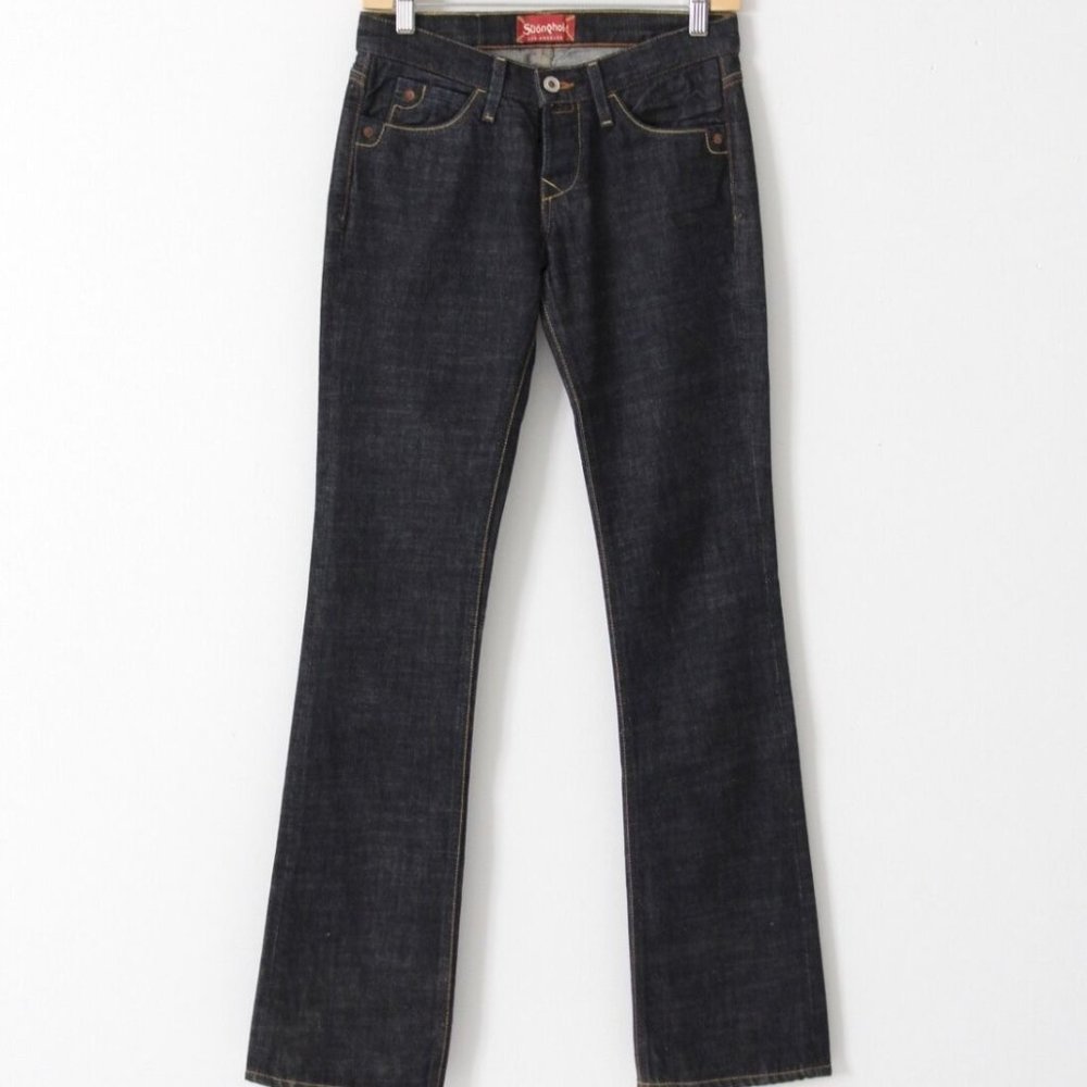 Stronghold Dark Rinse Boot Cut Jeans